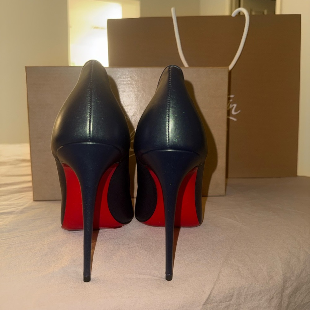 NEW NEVER WORN Christian Louboutin Sporty Kate 100mm - Picture 3 of 8